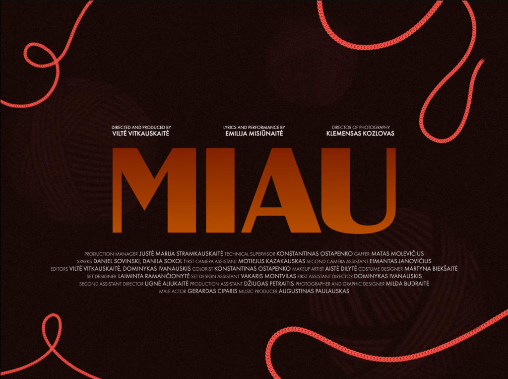 Emilija Misiūnaitė – miau&nbsp;(gaffer)